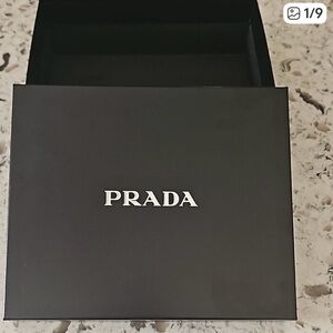 Prada Sleek Black Storage Box